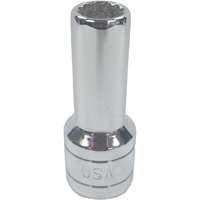 SK Hand Tool 42414 - 7/16 Deep Socket 12pt 3/8dr